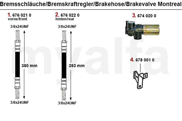 Bremsschläuche/BKR Bremsschläuche/BKR